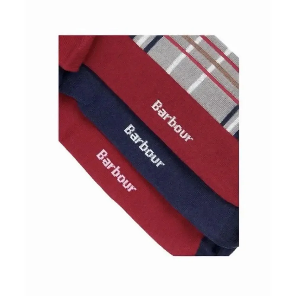 Barbour Men’s Sock Gift Set-Classic Tartan Size L 7.5-11.5